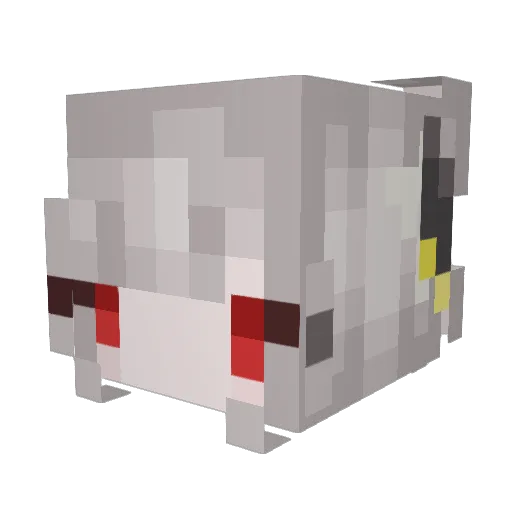 xXkuromiXx Minecraft avatar head, 3D render