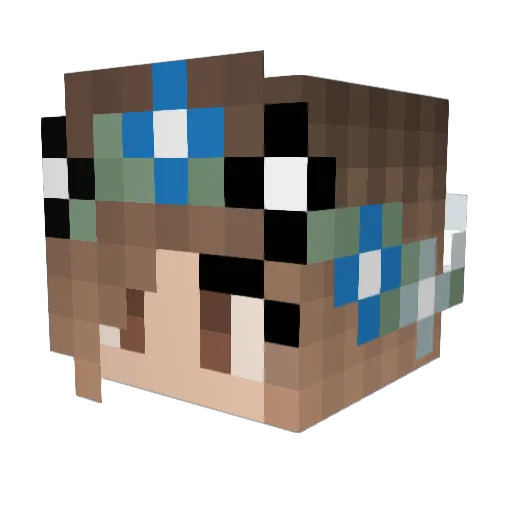 xXl4v1e15Xx Minecraft avatar head, 3D render