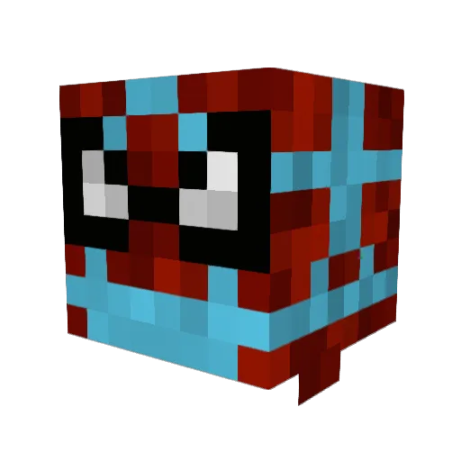 xXmintsXx Minecraft avatar head, 3D render