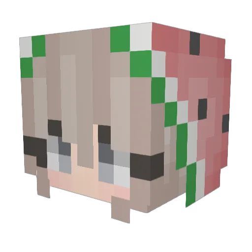 xXpapa127Xx Minecraft avatar head, 3D render
