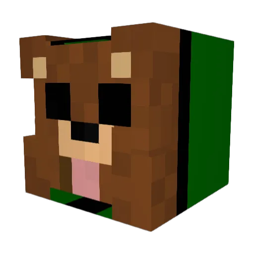 xXsic_58Xx Minecraft avatar head, 3D render