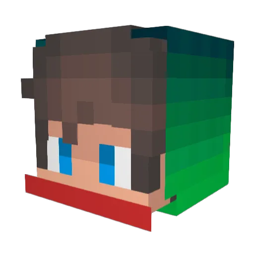 xXsilvers78Xx Minecraft avatar head, 3D render