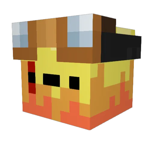xXtheproXD24Xx Minecraft avatar head, 3D render
