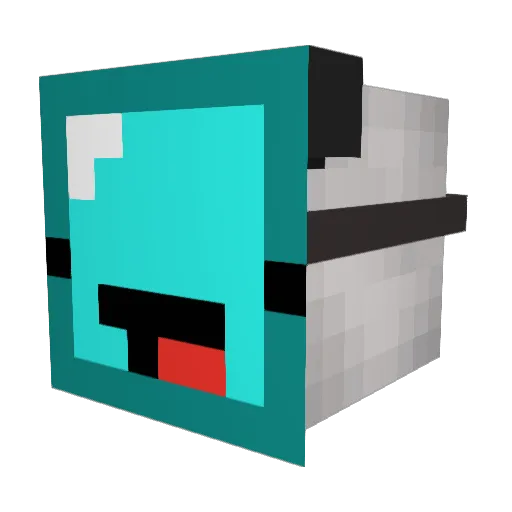 xXvietcheeXx Minecraft avatar head, 3D render