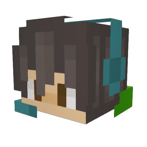 xXweeho44Xx Minecraft avatar head, 3D render