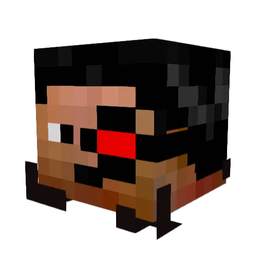 xXxAlexinatorxXx Minecraft avatar head, 3D render