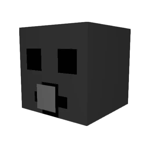 xXxCookiexXx Minecraft avatar head, 3D render