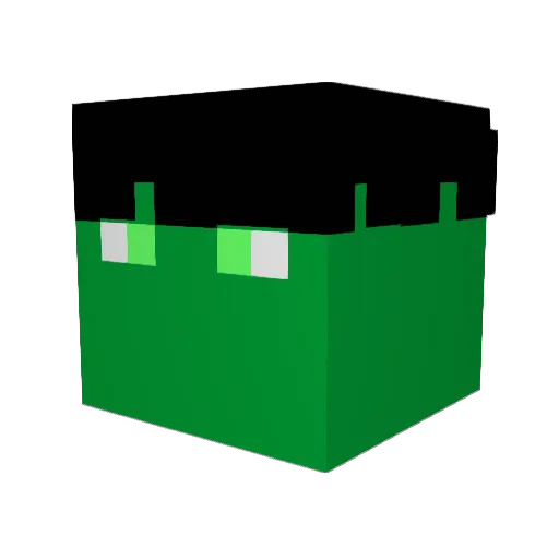 xXxFreddyxXx Minecraft avatar head, 3D render