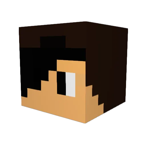 xXxFreeplayerxXx Minecraft avatar head, 3D render