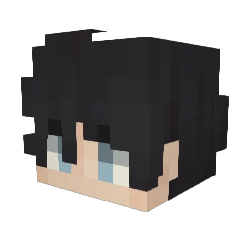 xXxJJBBxXx Minecraft avatar head, 3D render