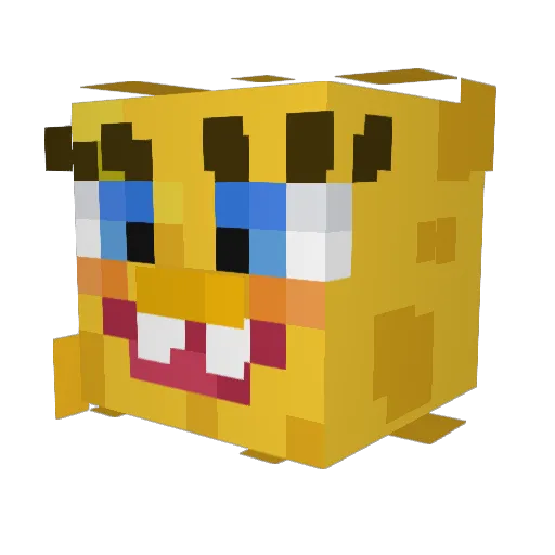 xXxRokrxXx Minecraft avatar head, 3D render