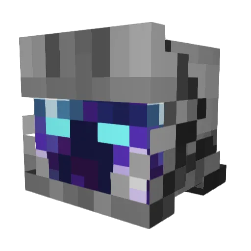 xXxShadow_ManxXx Minecraft avatar head, 3D render
