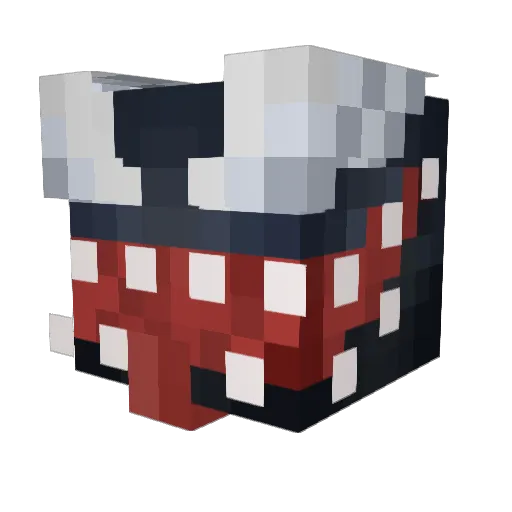 xXxXCHADXxXx Minecraft avatar head, 3D render