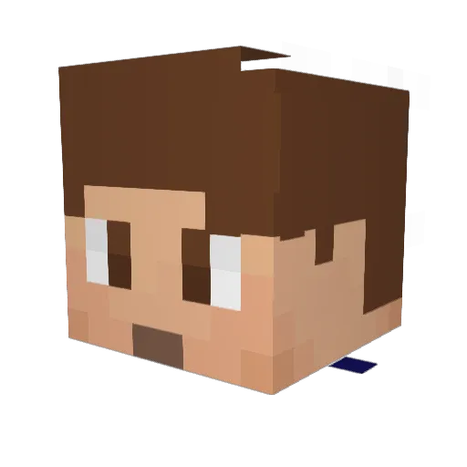 xXyou_got_mailXx Minecraft avatar head, 3D render