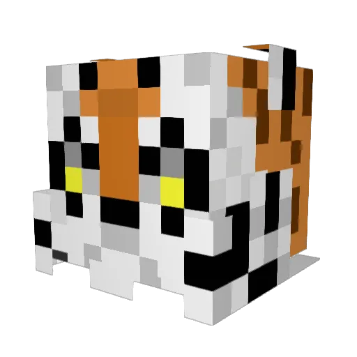 xYETIx Minecraft avatar head, 3D render