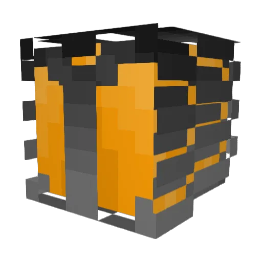 xYeibi Minecraft avatar head, 3D render