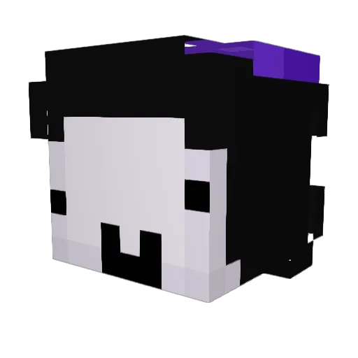 xYeis0n Minecraft avatar head, 3D render