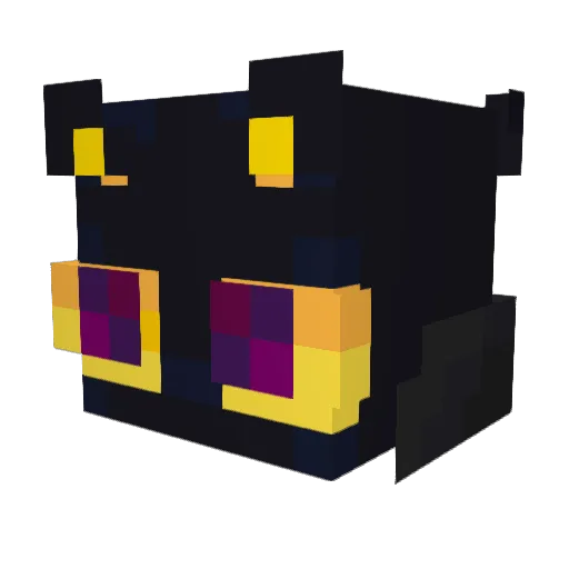 xYnkw Minecraft avatar head, 3D render