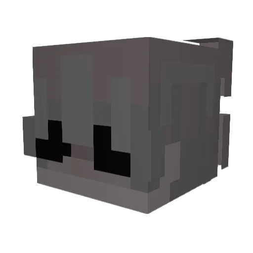 xYnrTheOne Minecraft avatar head, 3D render