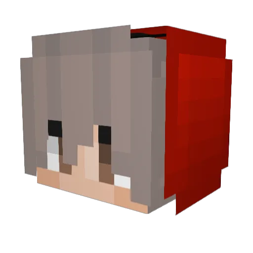 xYolo7n7 Minecraft avatar head, 3D render
