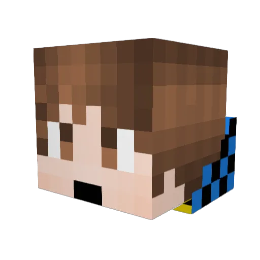 xYoungMetrox Minecraft avatar head, 3D render