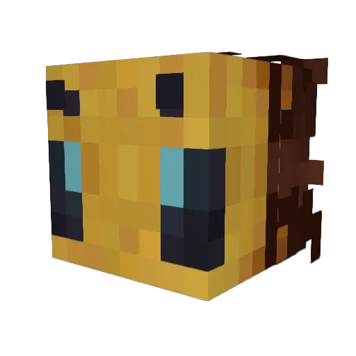 xZdb Minecraft avatar head, 3D render