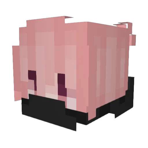 xZorexxBot9 Minecraft avatar head, 3D render