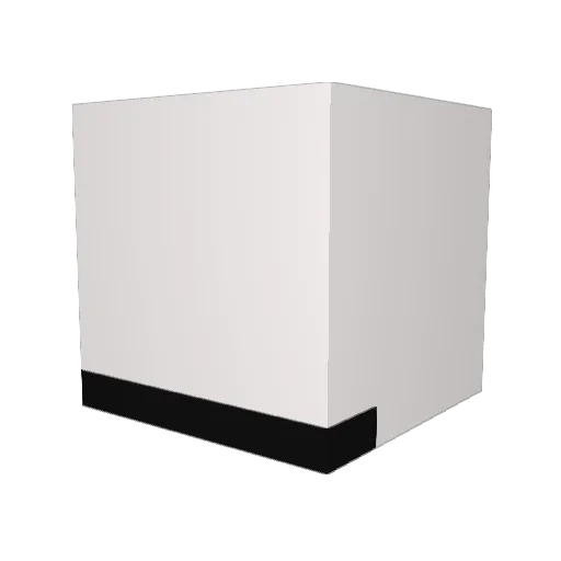 xZouiki Minecraft avatar head, 3D render