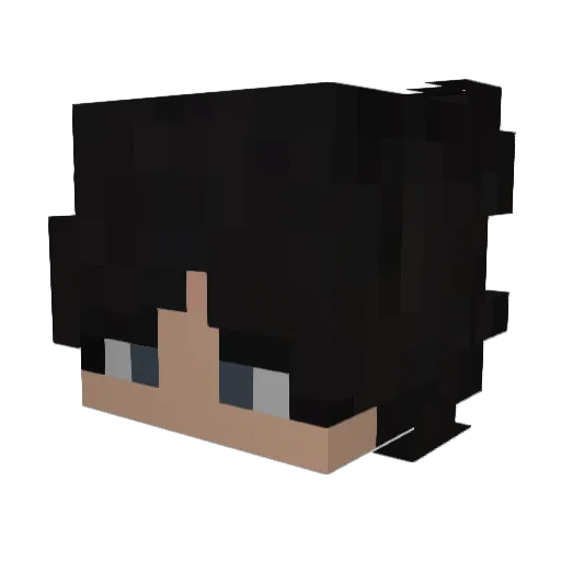 xZovex_ Minecraft avatar head, 3D render