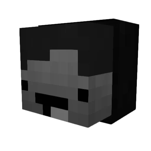 xZydson Minecraft avatar head, 3D render