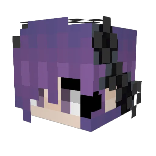 x_Arez_x Minecraft avatar head, 3D render