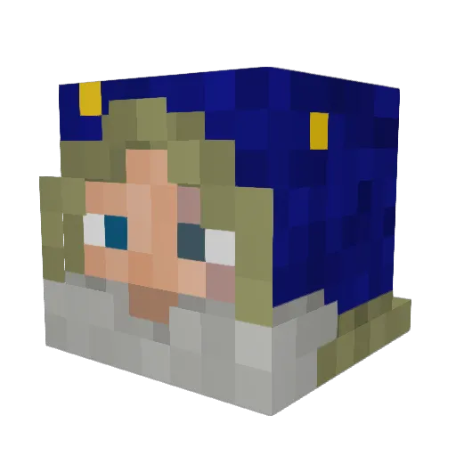 x_Cycl0ps_x Minecraft avatar head, 3D render