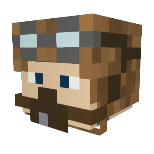 x_Goblin36_x Minecraft avatar head, 3D render