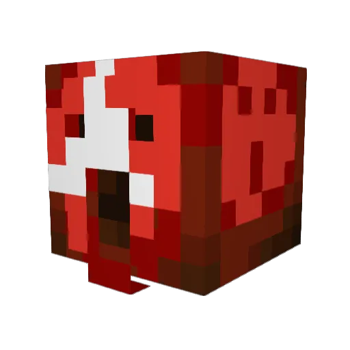 x_Grandios_x Minecraft avatar head, 3D render