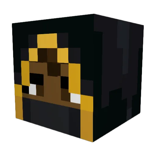 x_Labradorite_x Minecraft avatar head, 3D render