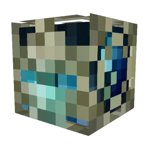 x_Lucius_x Minecraft avatar head, 3D render
