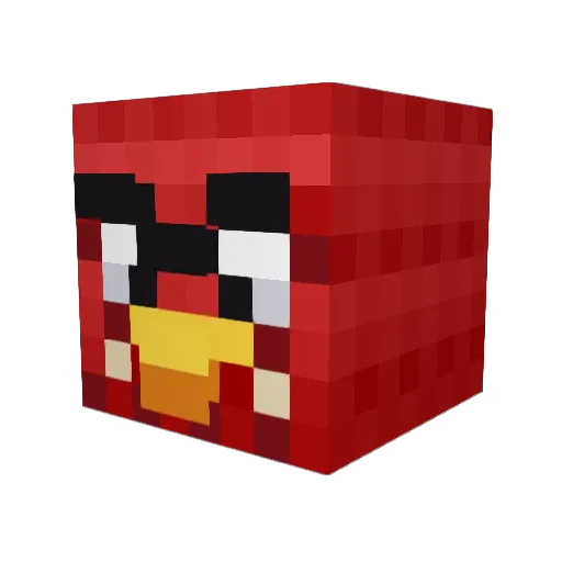 x_Maximus_x Minecraft avatar head, 3D render