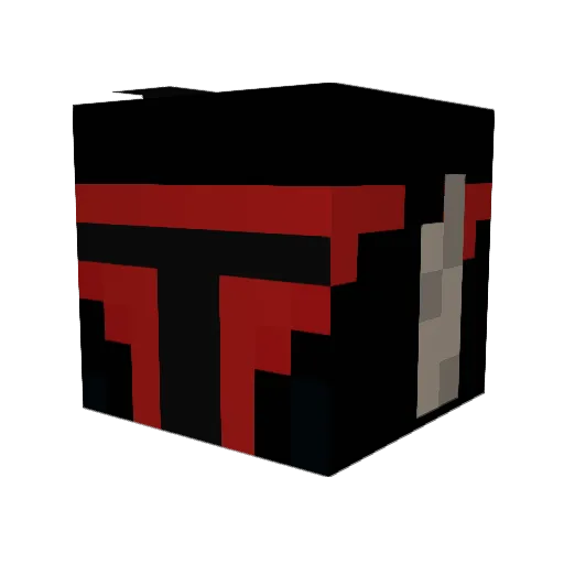 x_Rnz Minecraft avatar head, 3D render