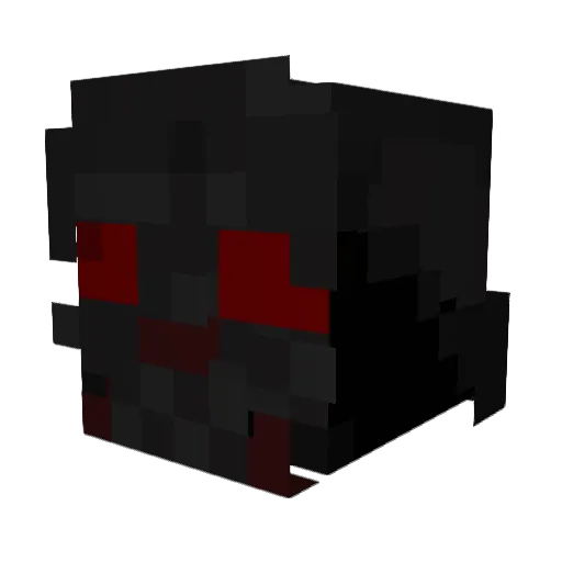 x_ShiYu_x Minecraft avatar head, 3D render