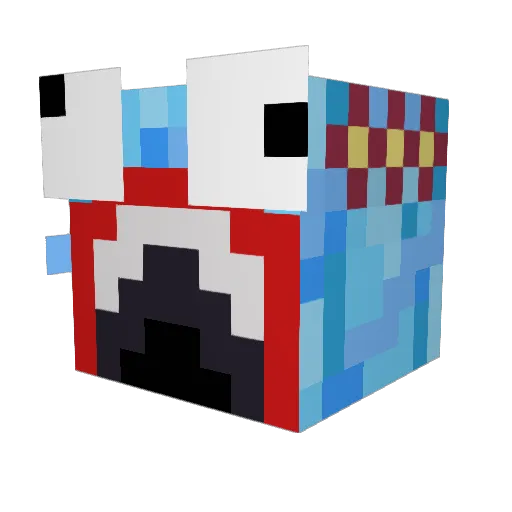 x_TheAustrian_x Minecraft avatar head, 3D render