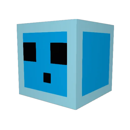 x_X_smiley_X_x Minecraft avatar head, 3D render