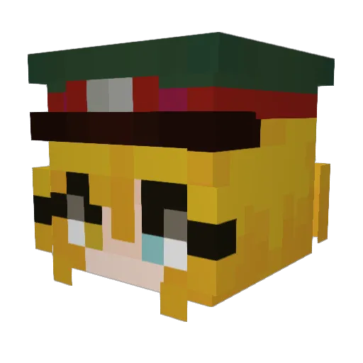 x_Zombie61_x Minecraft avatar head, 3D render