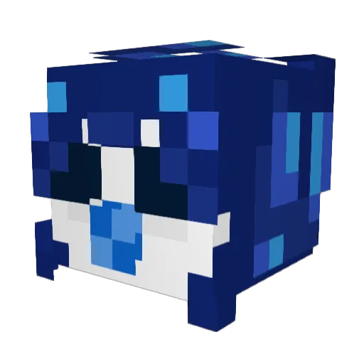 x__0RI0N__x Minecraft avatar head, 3D render