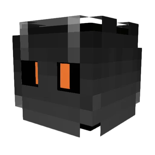 x_mx Minecraft avatar head, 3D render