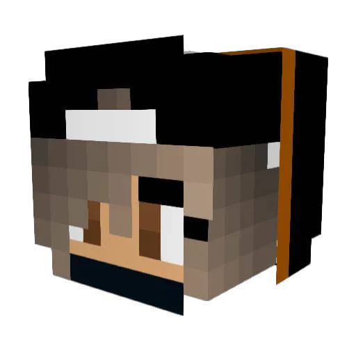 x_xexax_x Minecraft avatar head, 3D render