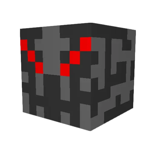 xadh Minecraft avatar head, 3D render