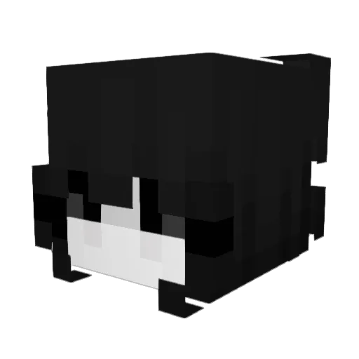 xalira Minecraft avatar head, 3D render