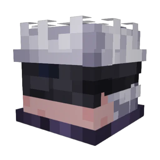 xandcosta Minecraft avatar head, 3D render