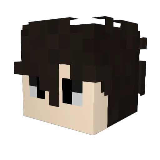 xander12121121 Minecraft avatar head, 3D render