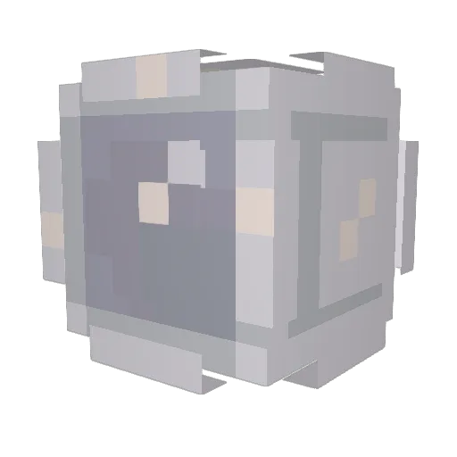 xanderman17 Minecraft avatar head, 3D render